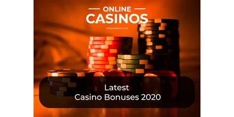 latest casino bonuses